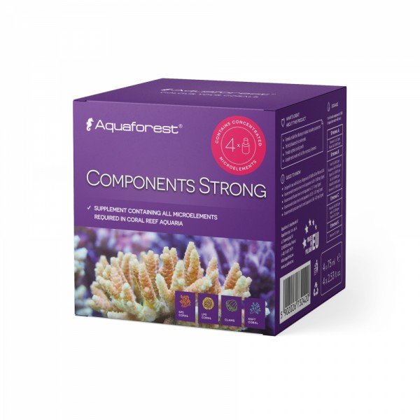 AQUAFOREST COMPONENTS STRONG - (4X75ML)