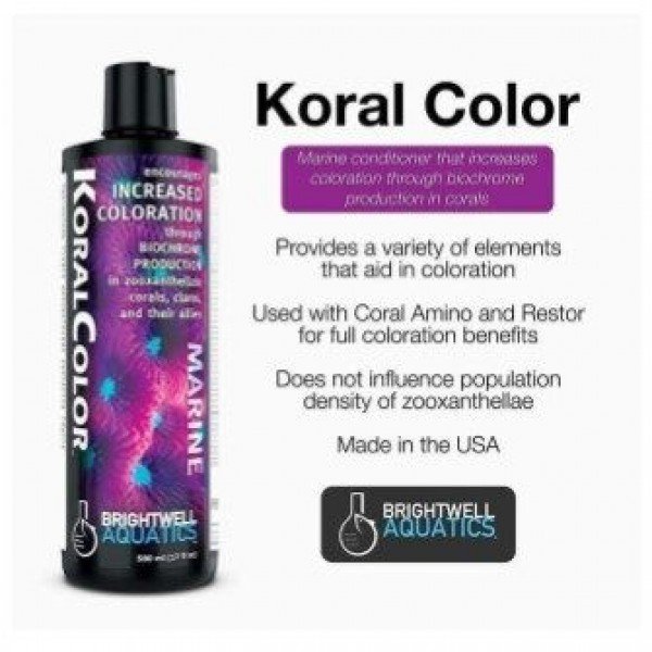 BRIGHTWELL AQUATICS KORAL COLOUR - (250ML) (500ML)