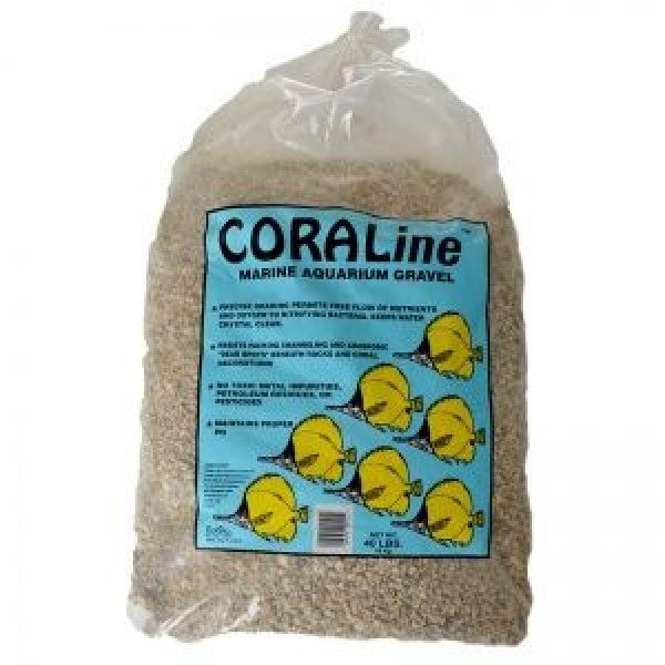CARIBSEA CORALINE MARINE AQUARIUM GRAVEL - (18KG)