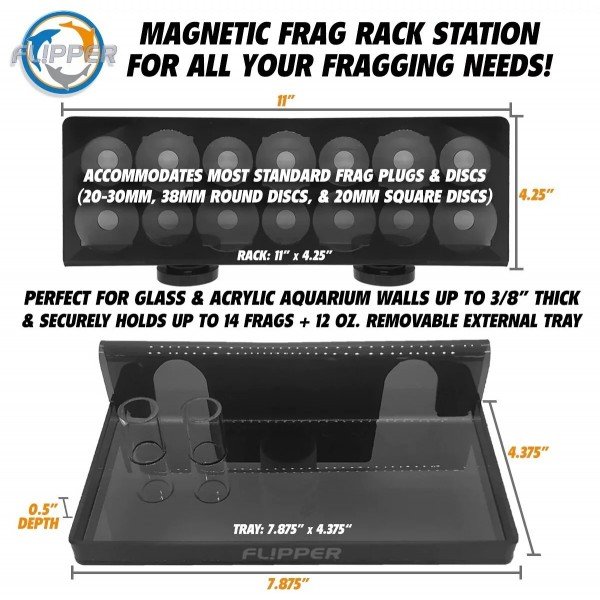 FLIPPER MAGNETIC FRAG STATION - BLACK