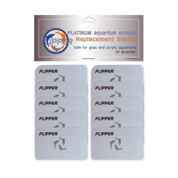 FLIPPER PLATIUNUM SCRAPER REPLACEMENT CARDS - 10 PACKS