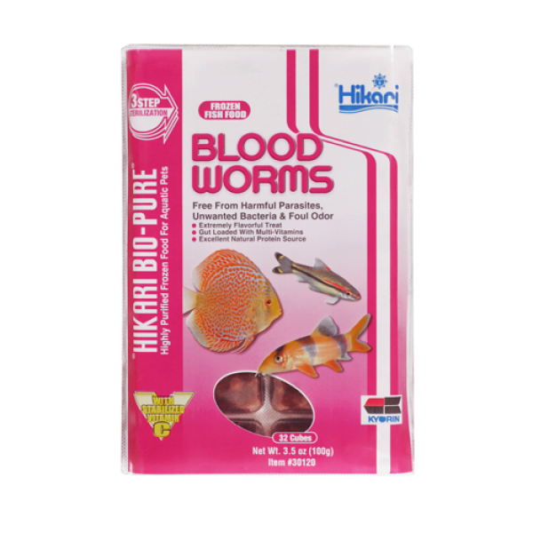 HIKARI BLOOD WORMS - 1PCS