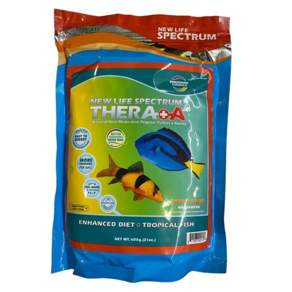 NEW LIFE SPECTRUM TROPICAL FISH THERA+A (150G) (300G) (600G)