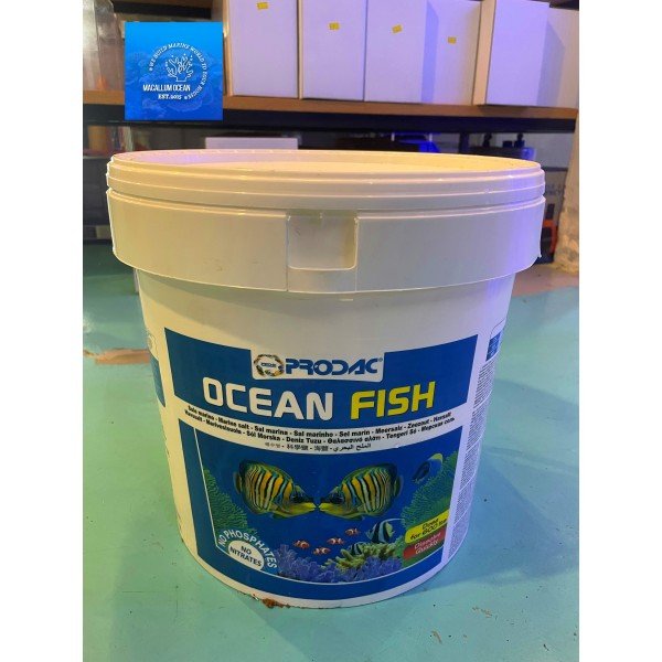 PRODAC OCEAN FISH SEA SALT - 20KG