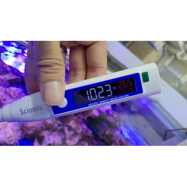 SCIONIX DIGITAL HANDHELD SALINITY HYDROMETER GRAVITY METER