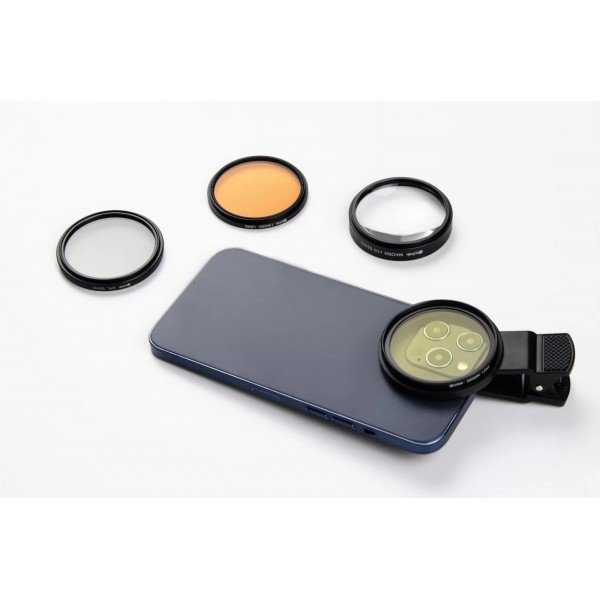 ORPHEK CORAL COLOUR LENS (37MM) (52MM)