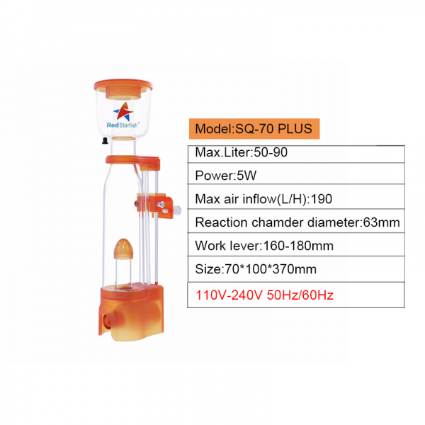 REDSTARFISH PROTEIN SKIMMER - SQ70 PLUS