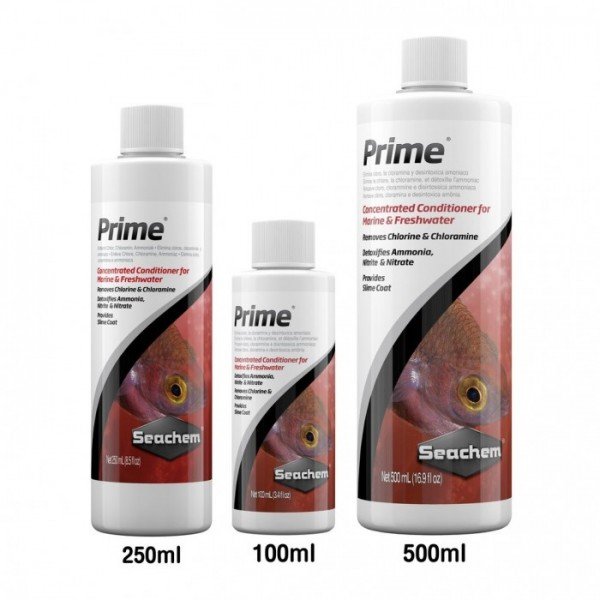 SEACHEM PRIME - (100ML) (250ML) (325ML) (500ML) (4L)