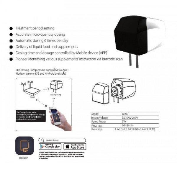 ZETLIGHT DOSING PUMP WIFI - D100