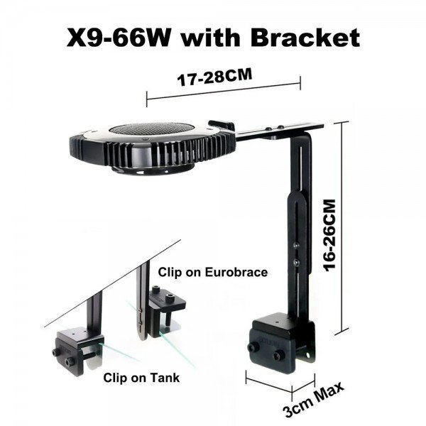 ZETLIGHT X 9 LED LIGHTING 66W  96W
