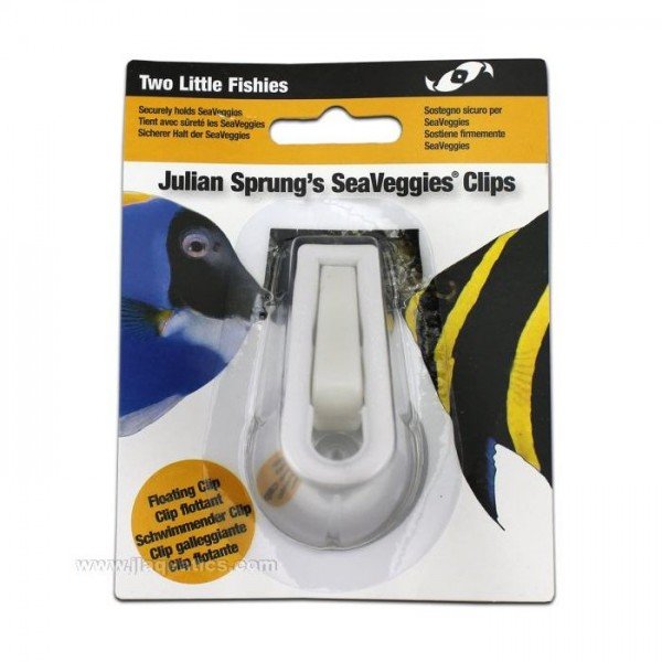 TWO LITTLE FISHIES FLOATING SEA VEGGIE CLIP